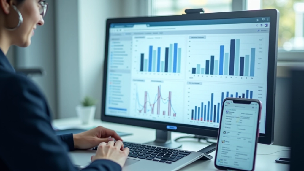 Chart or dashboard showing financial data with statistics representing government budget components and spending breakdown