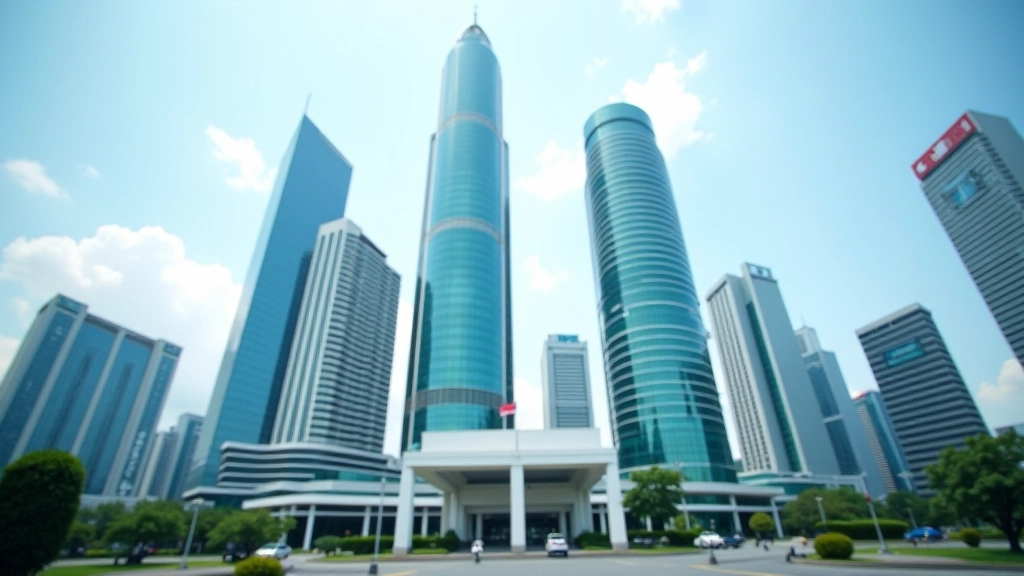 Malaysian federal building with modern architecture representing government financial institutions and policy-making centers
